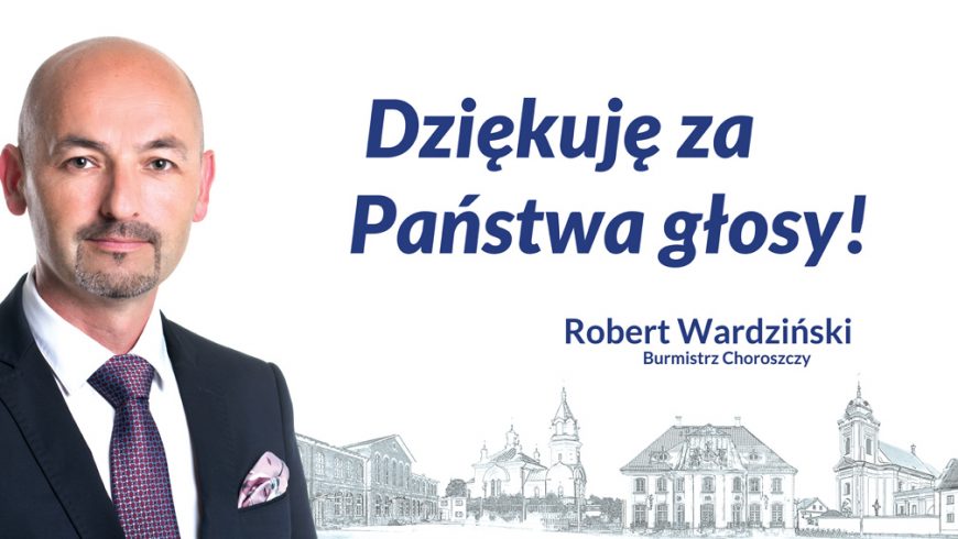 Burmistrz Choroszczy dziękuje mieszkańcom